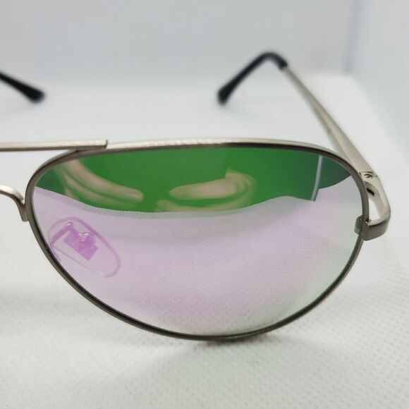 Miaier Silver Aviator Sunglasses - Picture 11 of 11